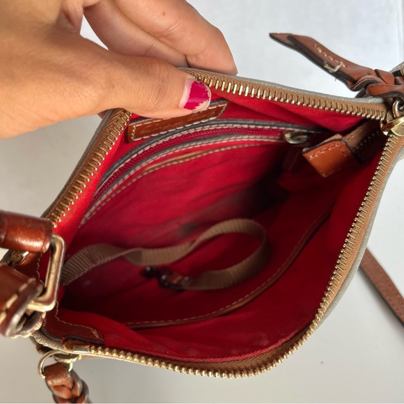 Dooney & Bourke Pebble Grain Crossbody Letter Carrier - Picture 7 of 10